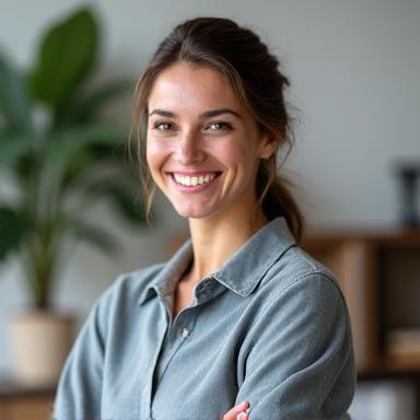 Portrait d'Élodie Bernard, spécialiste en ergonomie et postures au travail