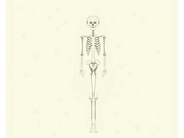 Schéma simplifié du squelette humain en posture de yoga, mettant en évidence les articulations clés.